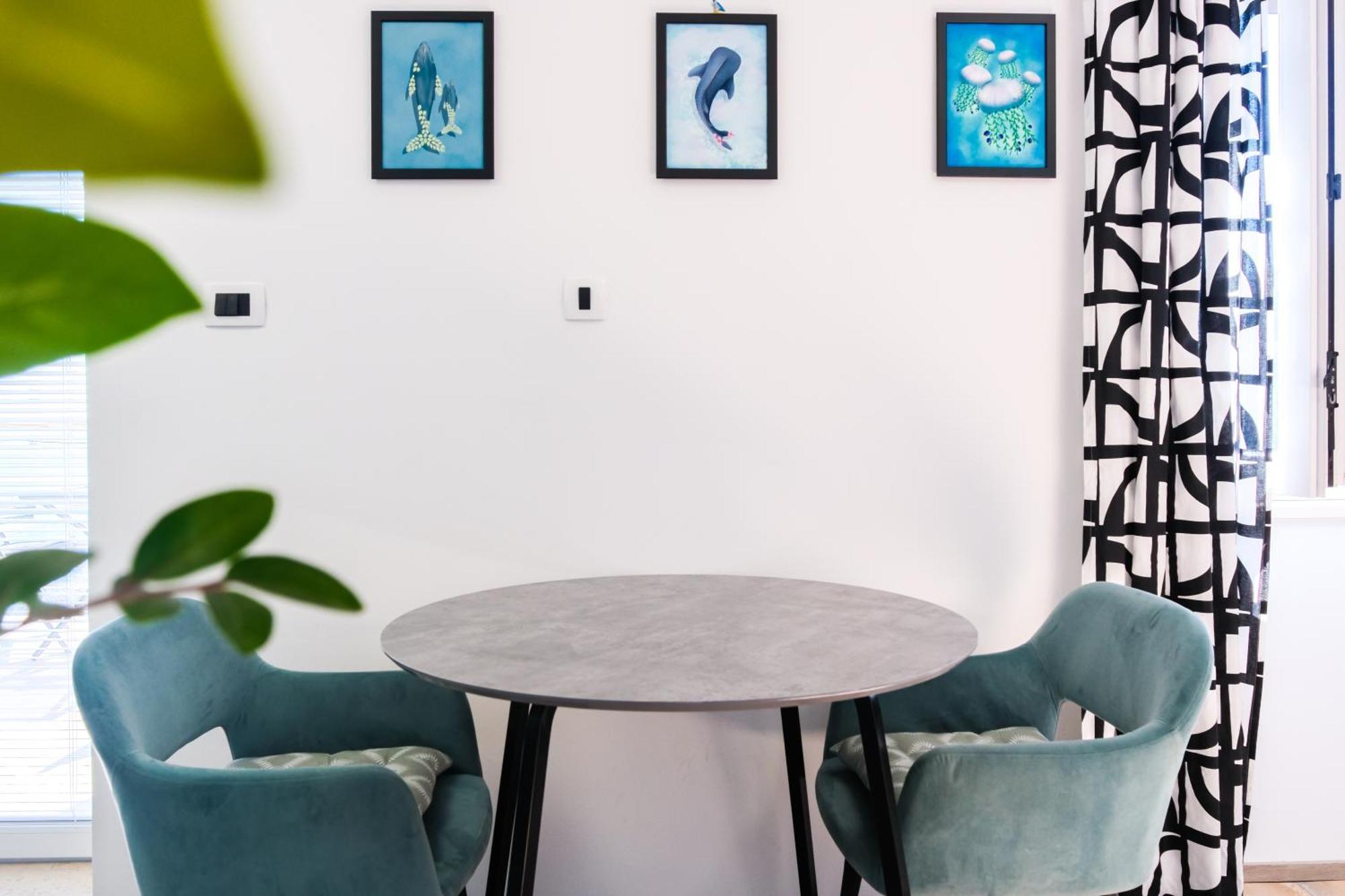 Studio Apartment Above Promenade W Terrace & Parking Rabac Buitenkant foto